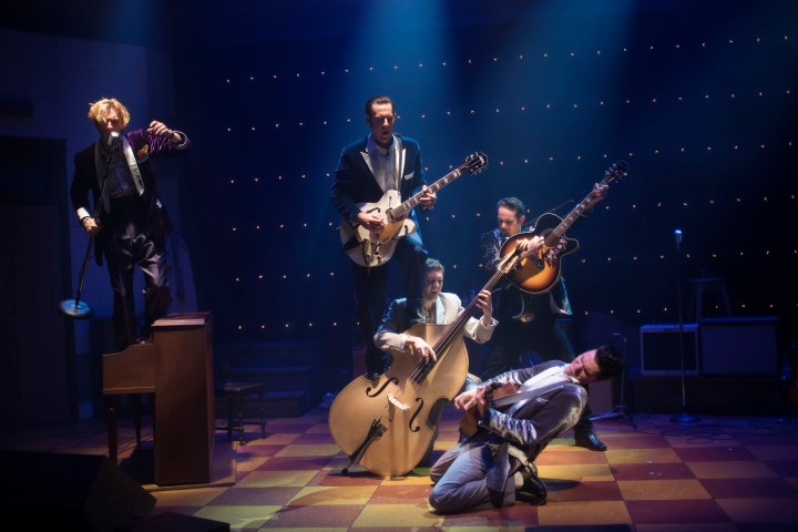 8856_Graham, Murphy, Stewart, Seals, Krissa-Million Dollar Quartet_2017 (photo by Andree Lanthier)