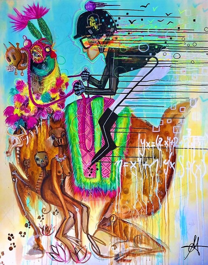 Eric Santerre Cheval Chameau ART