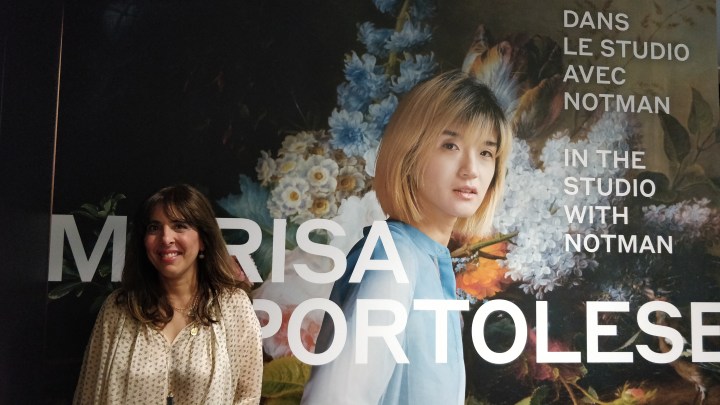 Artist-in-residence Marisa Portolese