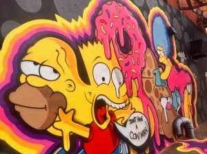 Brooklyn Simpsons Graffiti Walking Tour