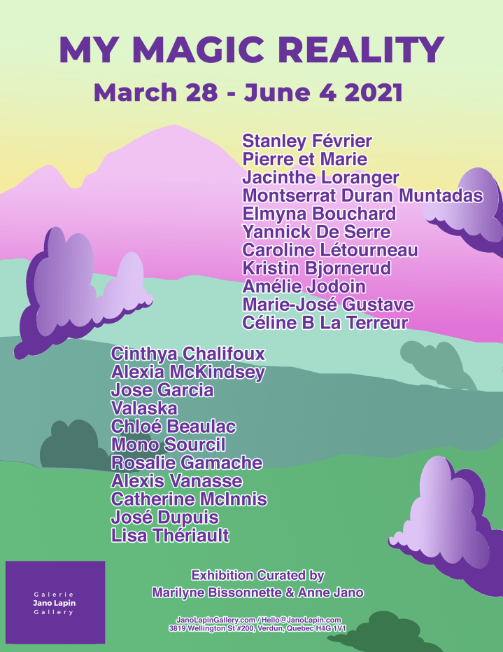9 things to do in Montreal April 2021. Jano Lapin Gallery