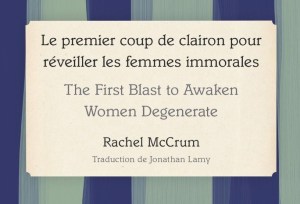 Cover of Montreal poetry book